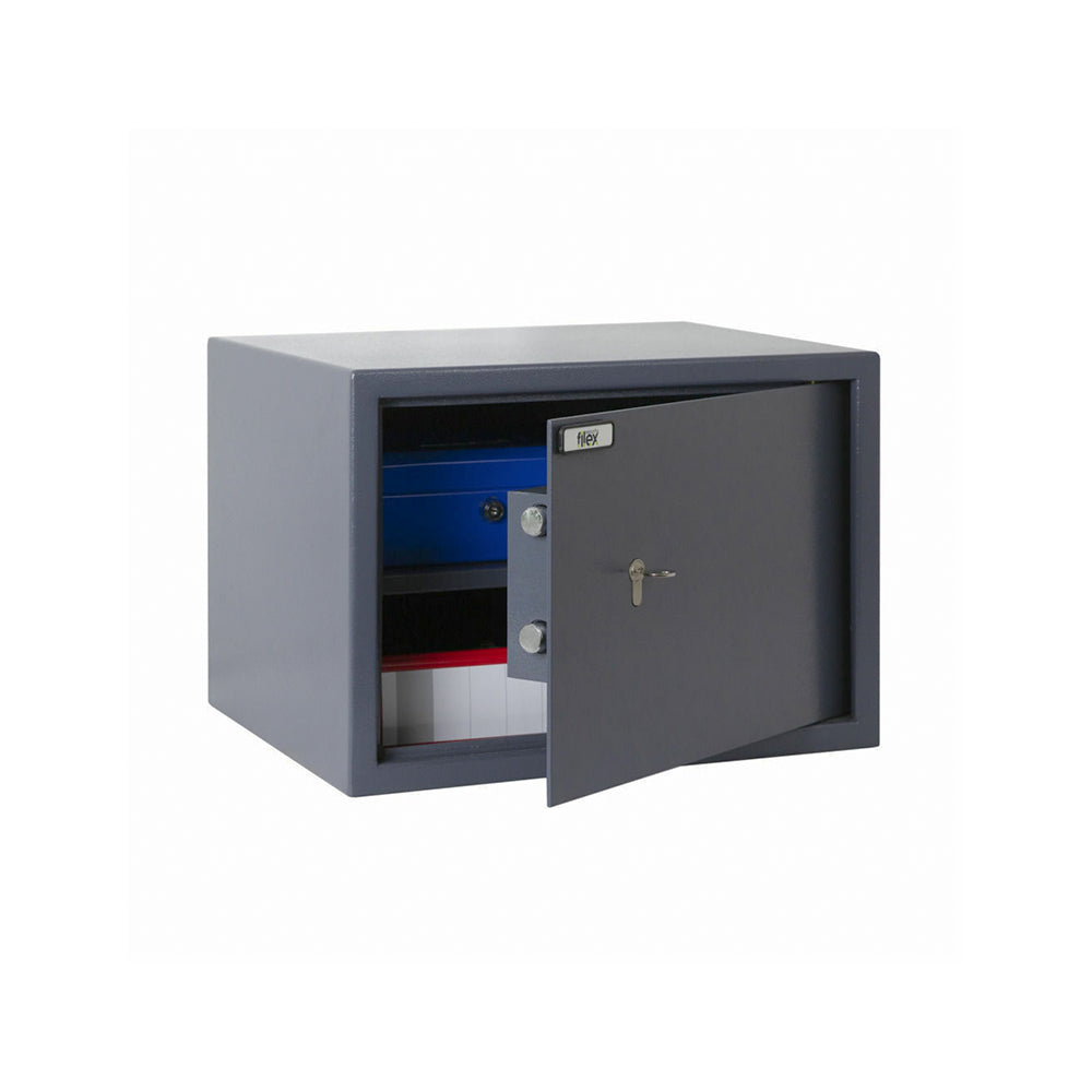 Filex SB-C Safe Box 3 kluis met cilinderslot geopend