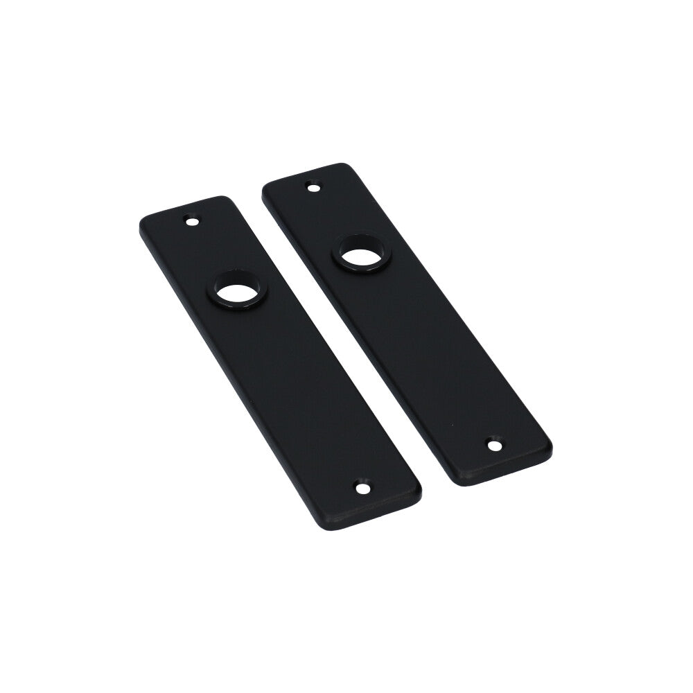 AMI kortschild 180/41 binnendeur blind zwart