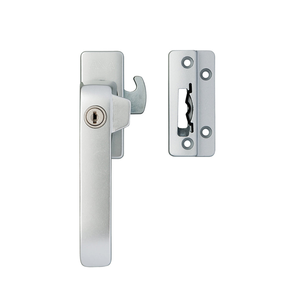 AXA 3329 raamsluiting SKG* met sleutel Links aluminium