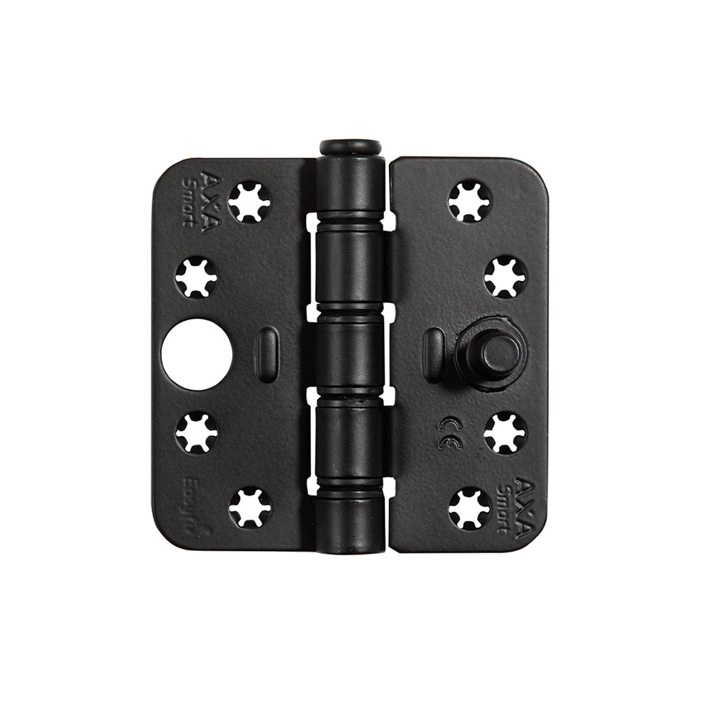 AXA Smart veiligheidsscharnier Easyfix 1687 SKG*** 89x89 mm in de kleur zwart