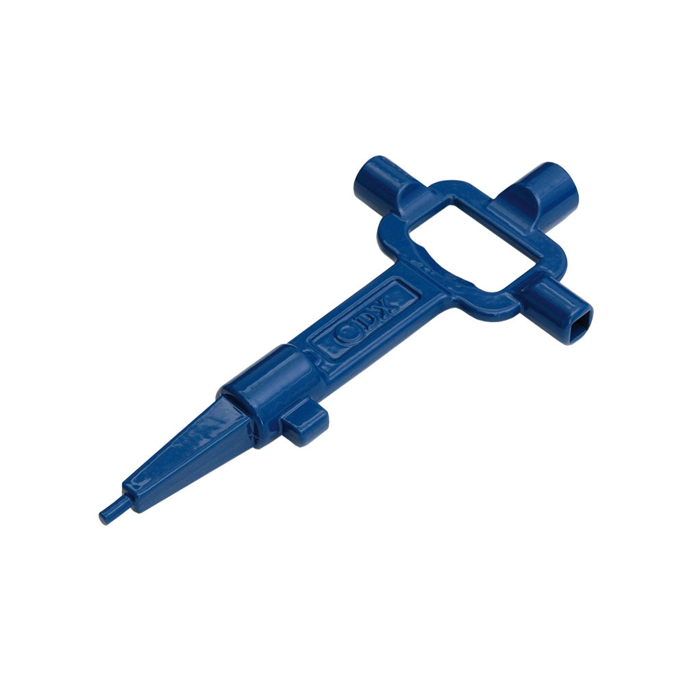 Dulimex DX bouwsleutel zamac blauw