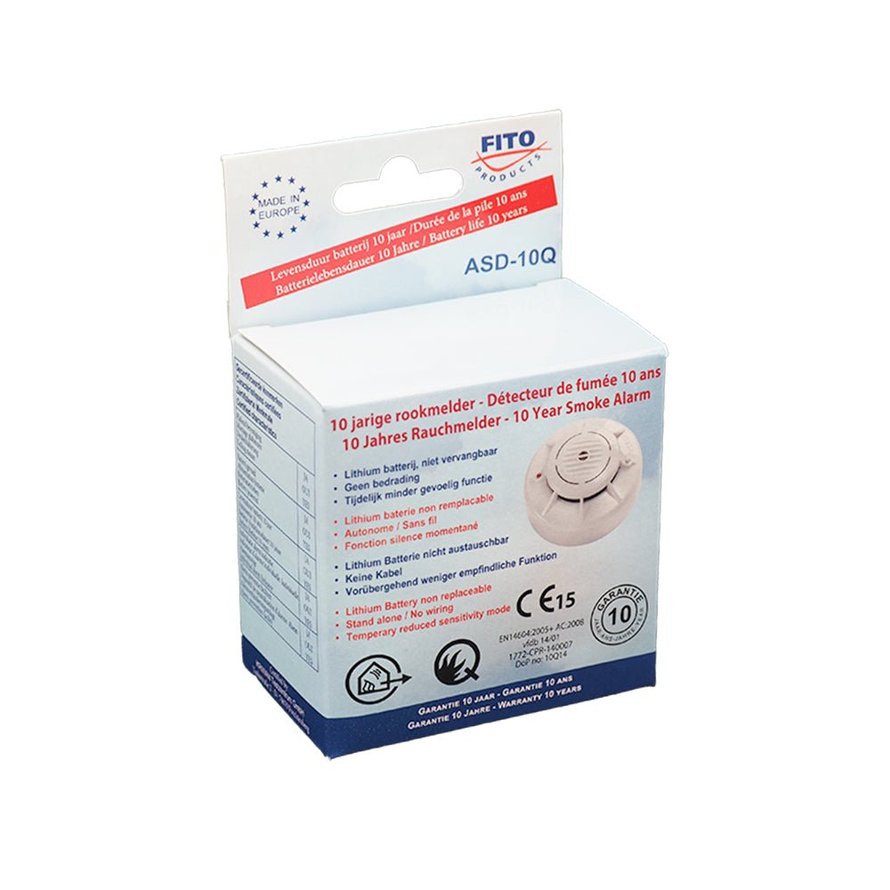 Fito Profiline rookmelder ASD-10Q vooraanzicht