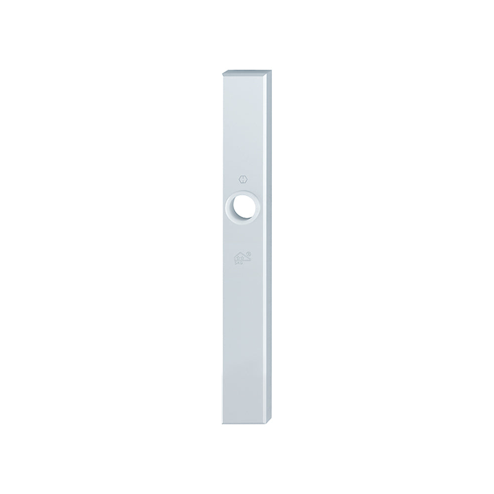 Hoppe smalschild buiten 2278 SKG** blind F1 aluminium