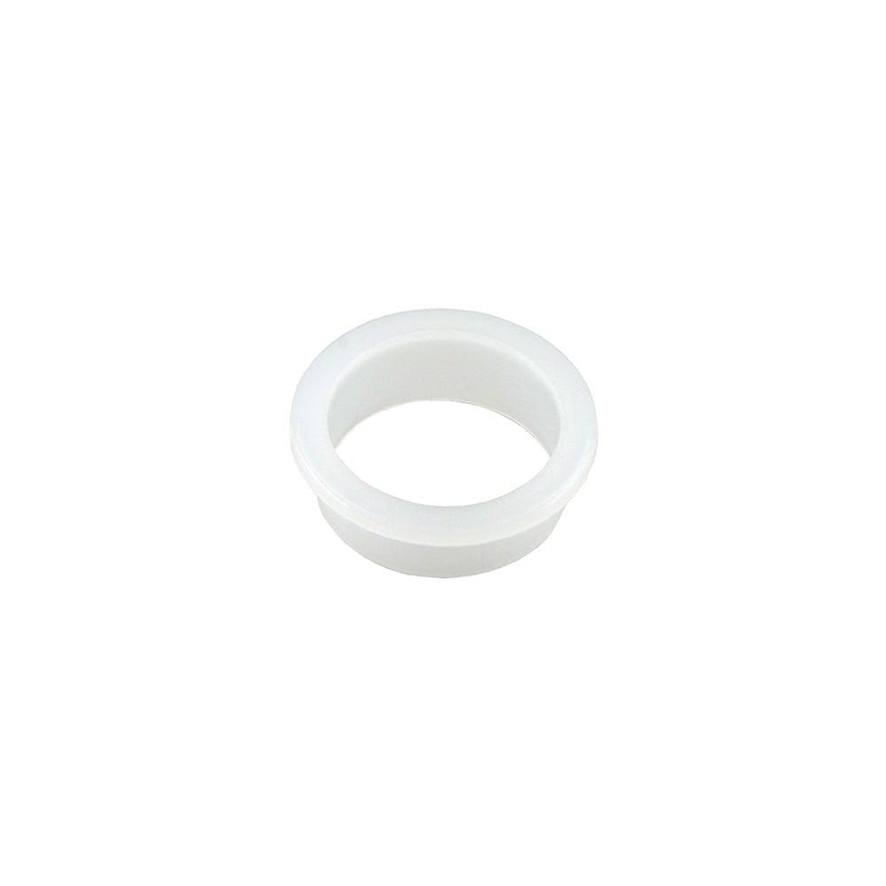 Hoppe Nylon Kruklager in de kleur wit. Afmeting 21x18x7 mm