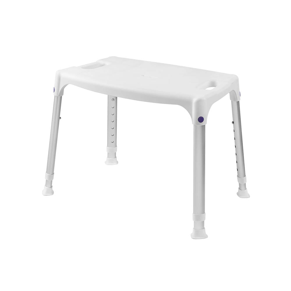 SecuCare Douchestoel Quattro wit verstelbaar 390-540 mm