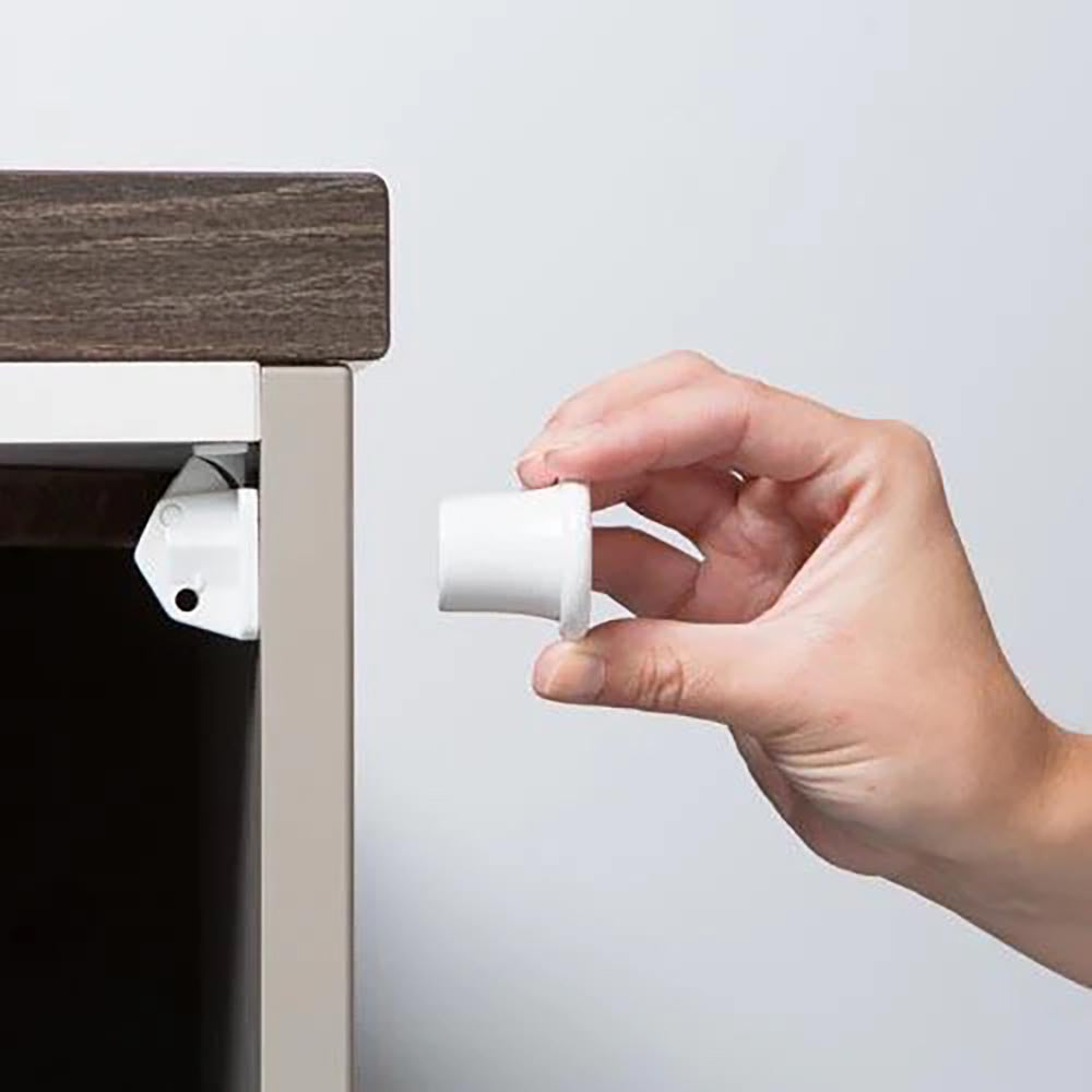 Secucare magneetslot op de deur gemonteerd