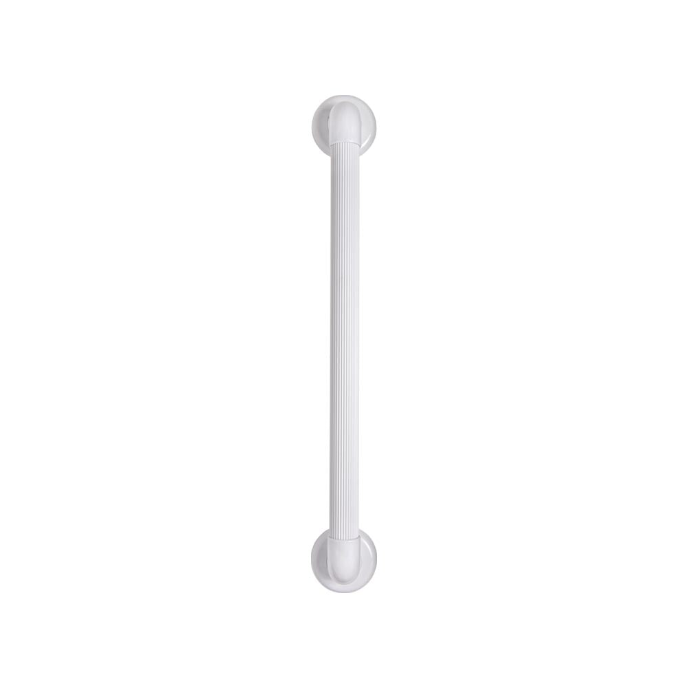 SecuCare Wandbeugel Basic wit 450mm — kunststof muurbeugel voor de douche met geribbelde greep