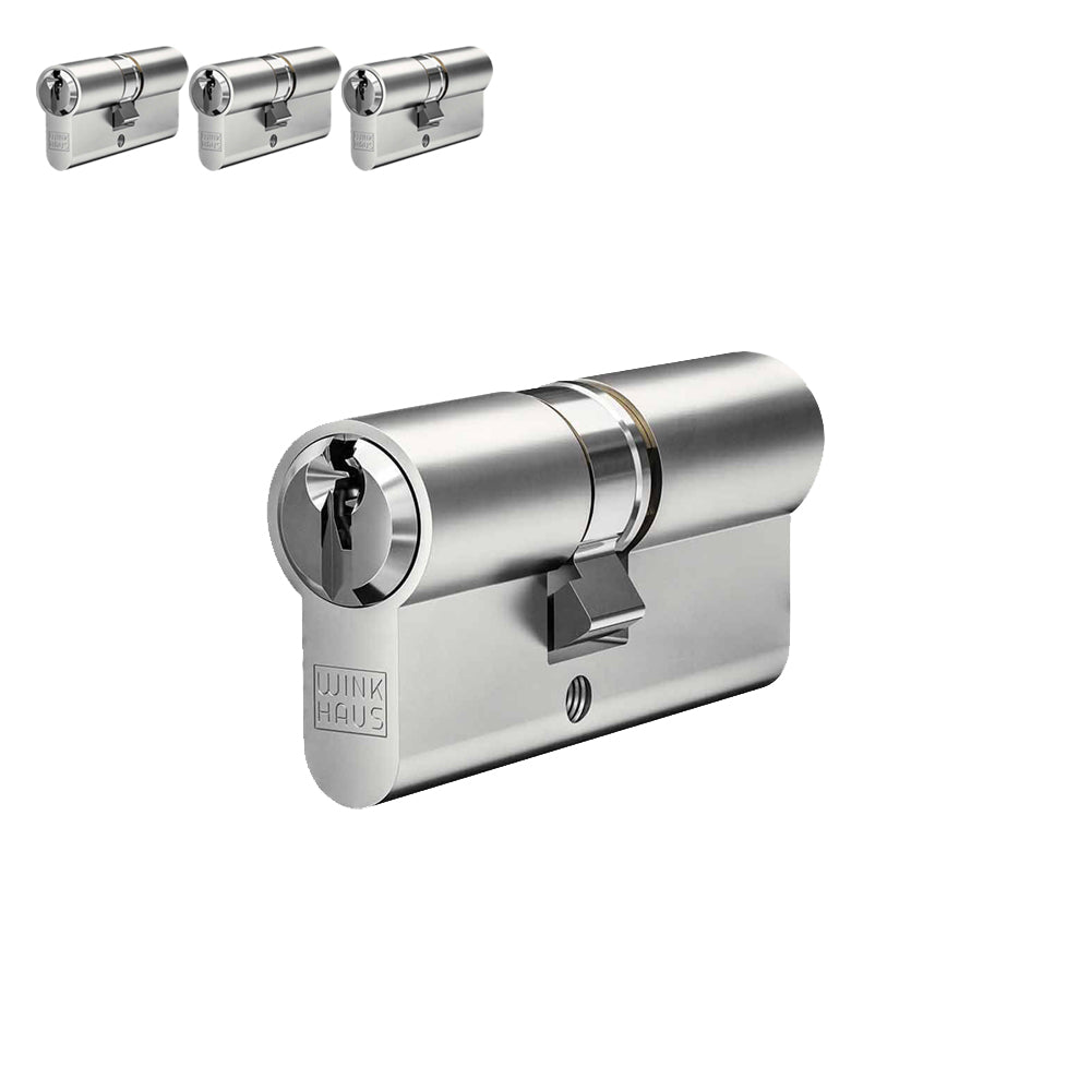 Winkhaus XR veiligheidscilinder SKG** 30/30 set van 3 gelijksluitend