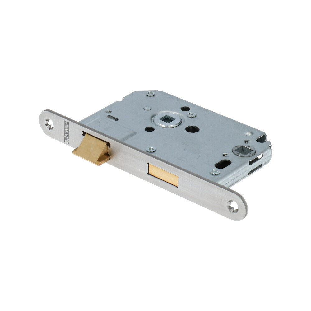 Liggend aanzicht van 4Tecx vrij- en bezetslot RVS 1264/87