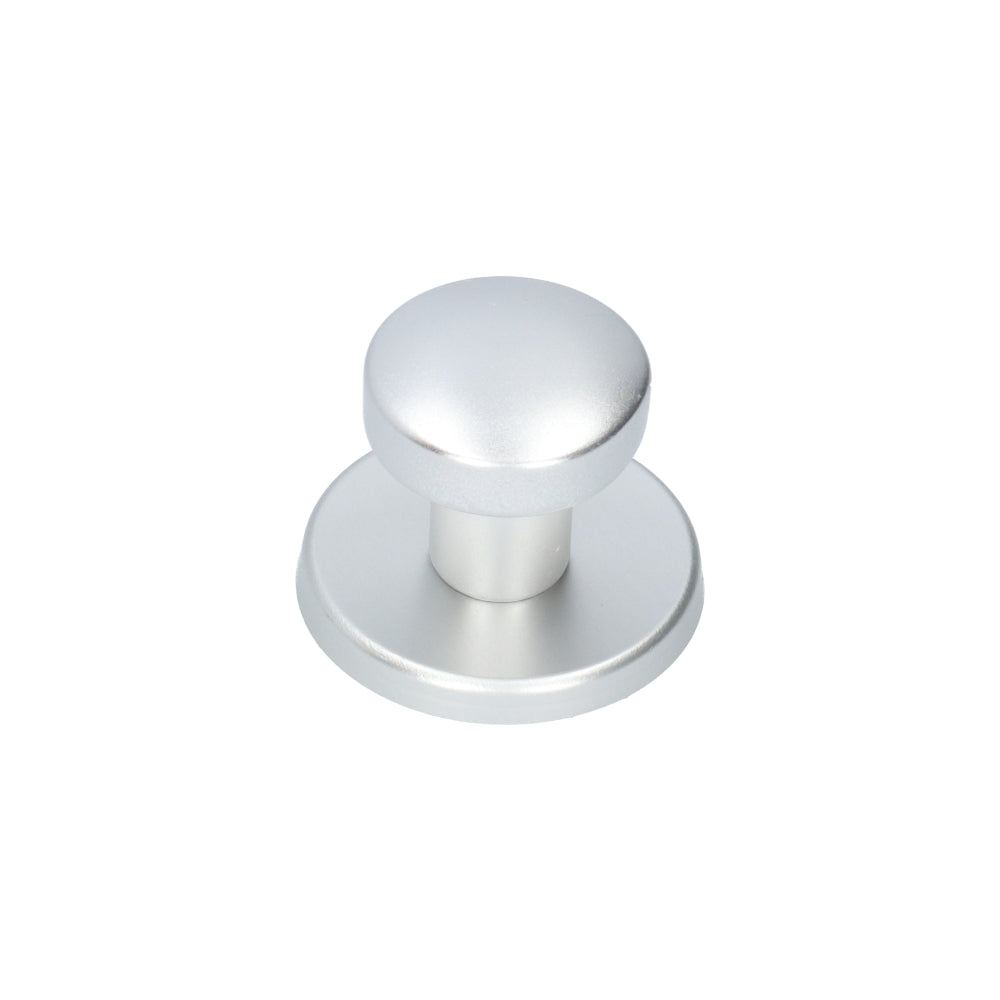 Aluminium voordeurknop 169/50 met ronde rozet Ø50 mm