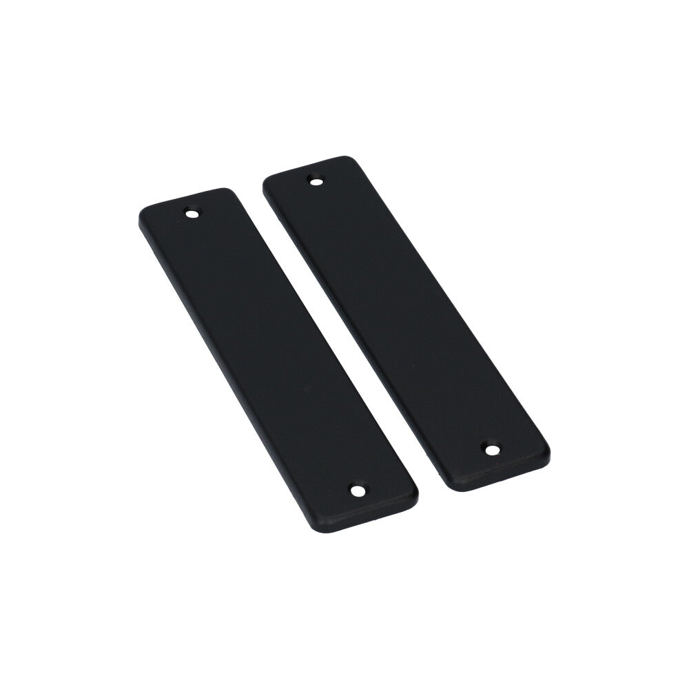 AMI kortschild 180/41 binnendeur geheel blind zwart