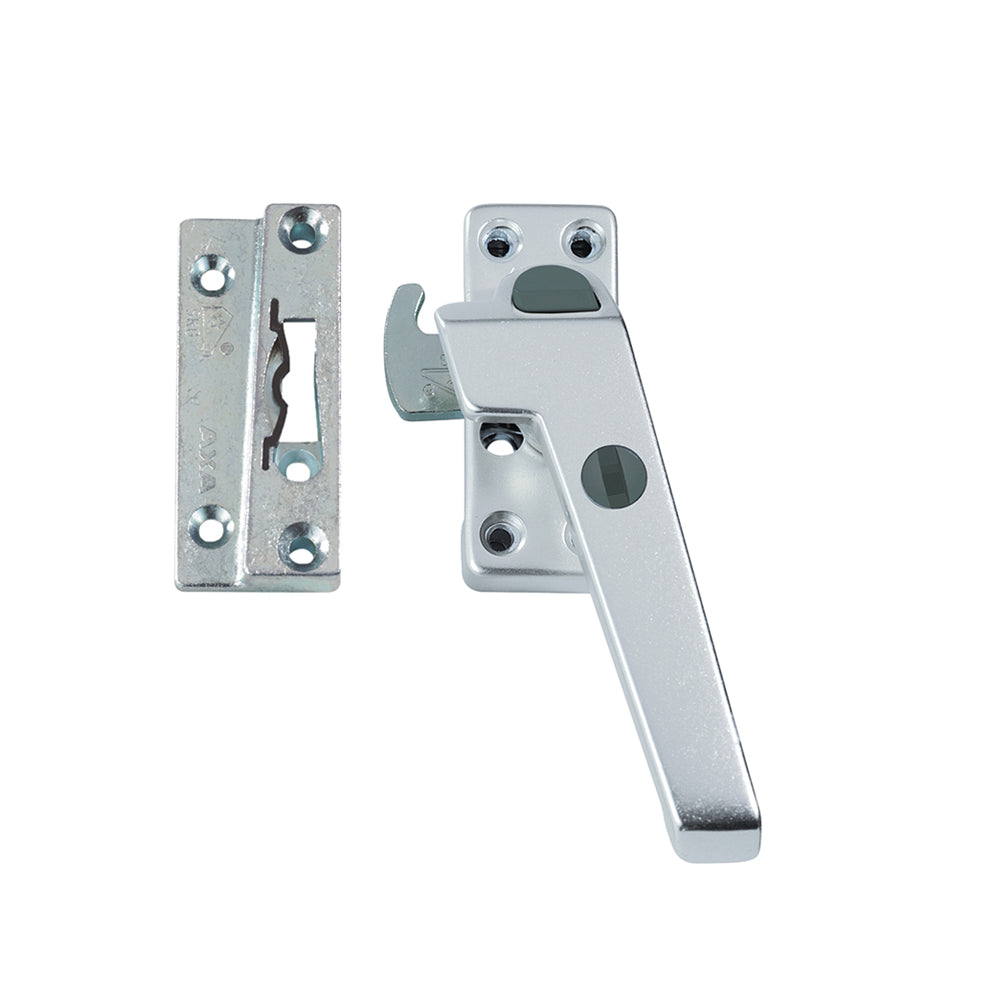 AXA 3320 raamsluiting met opbouwsluitkom rechts aluminium