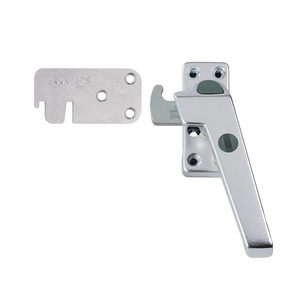 AXA 3320 raamsluiting met sluithaak rechts aluminium 