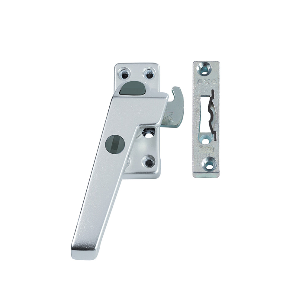 AXA 3320 raamsluiting met smalle sluitkom links aluminium