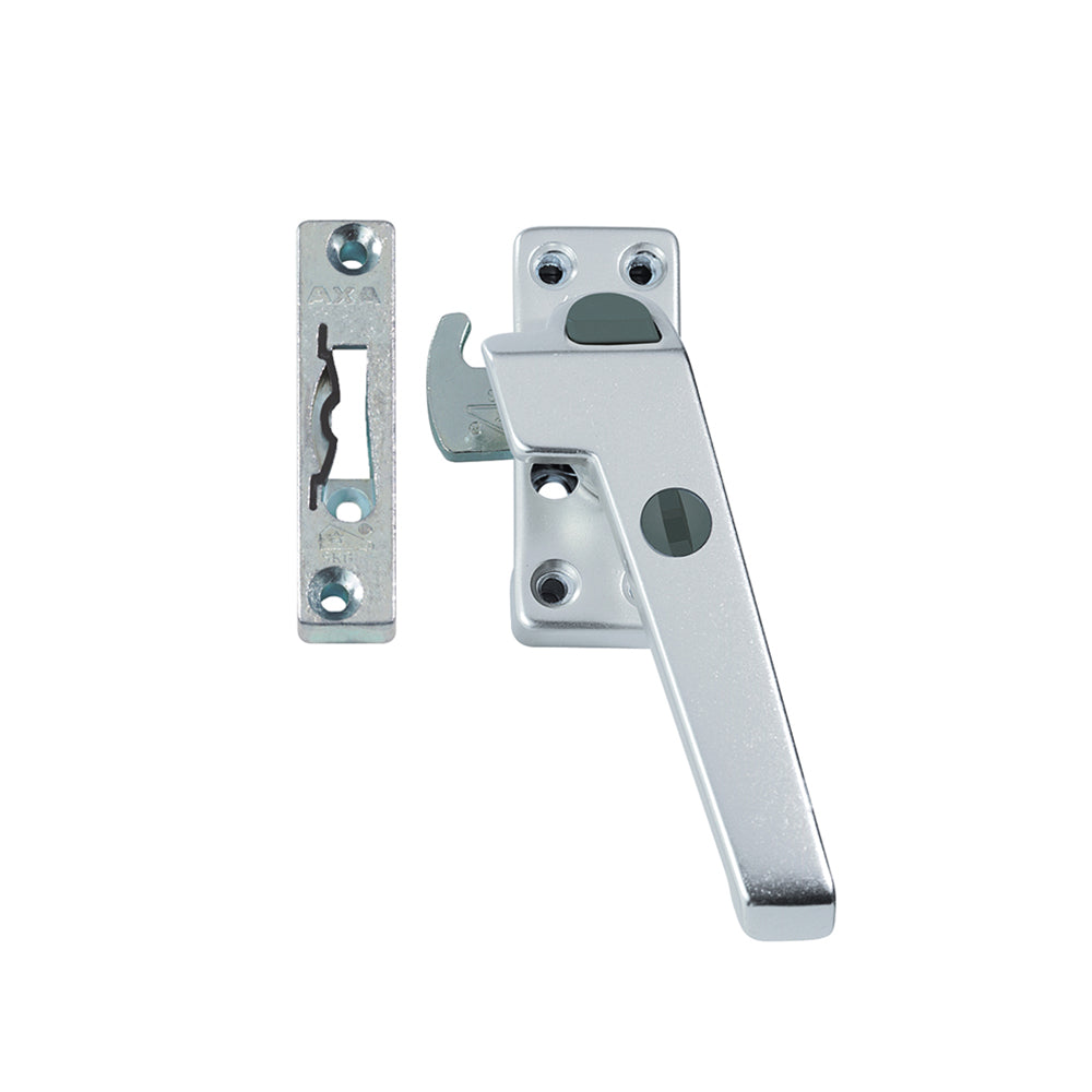 AXA 3320 raamsluiting met smalle sluitkom rechts aluminium