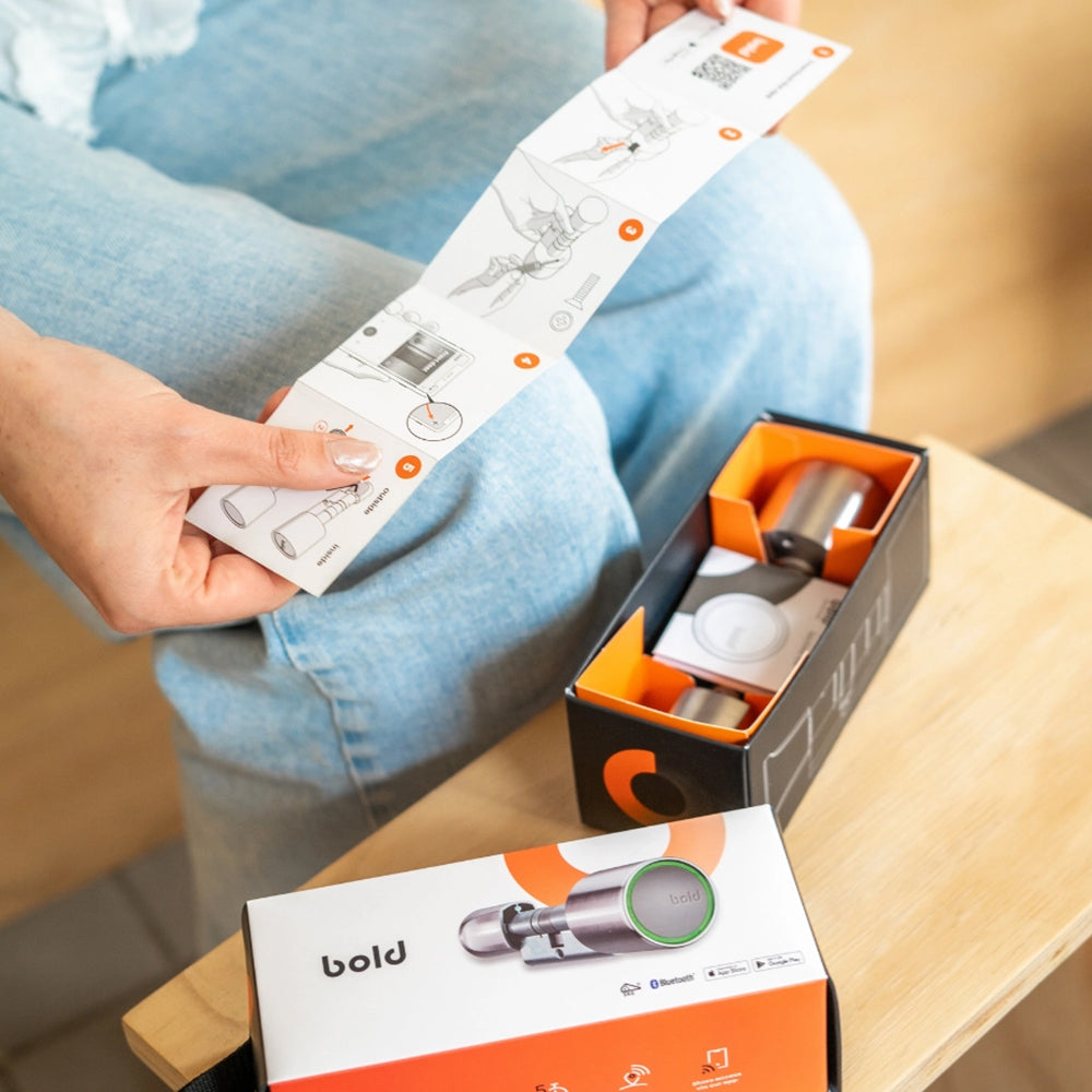 Bold Smart lock uitpakken