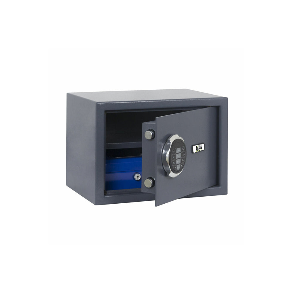 Filex SB Safe Box 2 kluis met elektronisch slot geopend