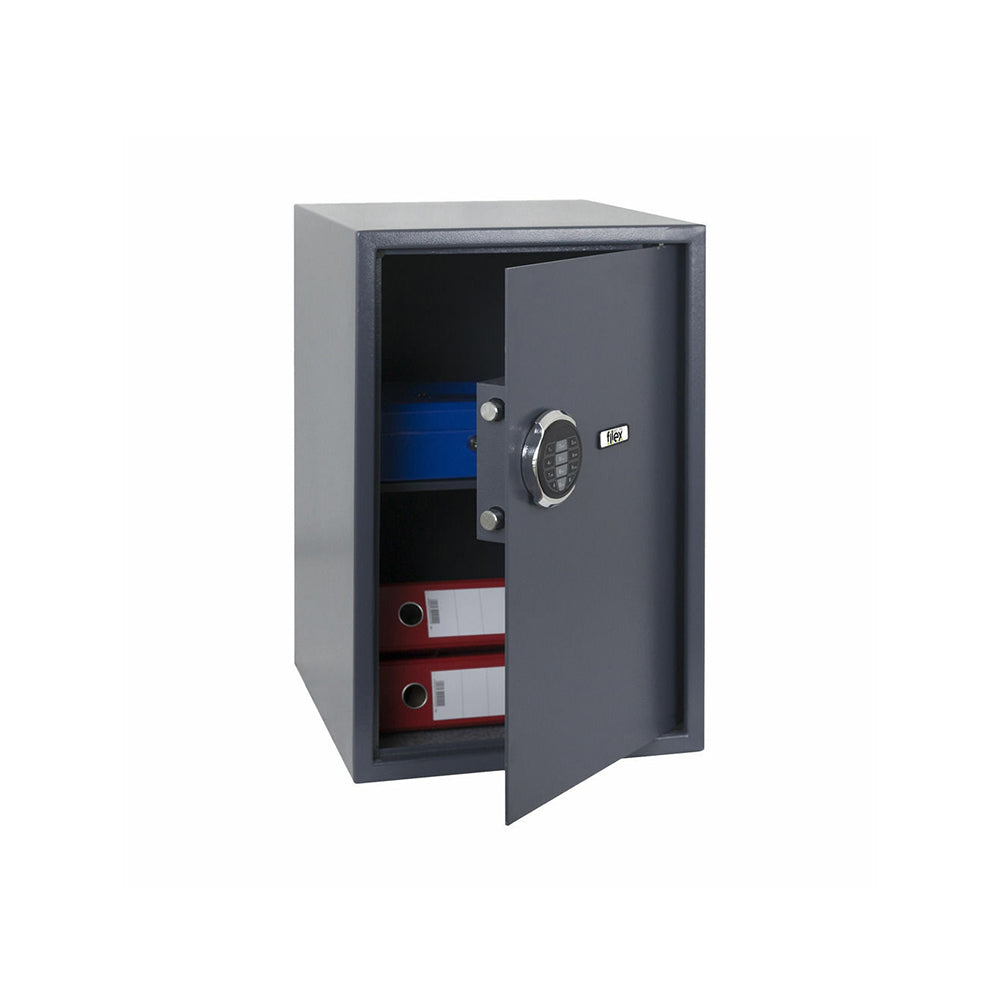 Filex SB Safe Box 4 kluis met elektronisch slot geopend