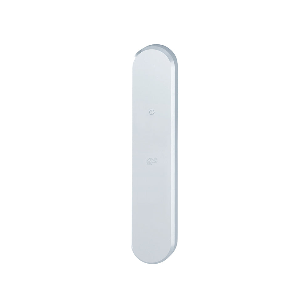 Technische tekening Hoppe buitenschild 3235 rond geheel blind