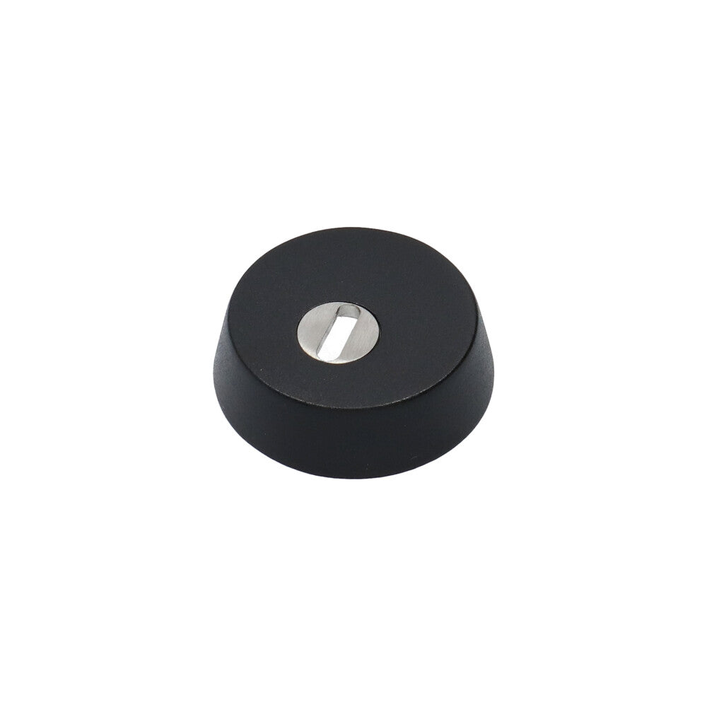 Intersteel veiligheidsrozet voor oplegsloten in de kleur zwart.