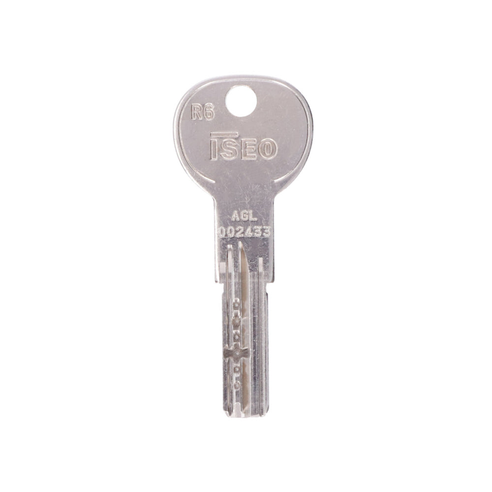 Iseo R6 sleutel achterkant