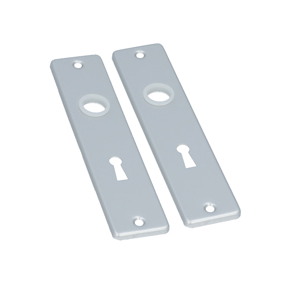 Schild recht SL56 mm aluminium liggend