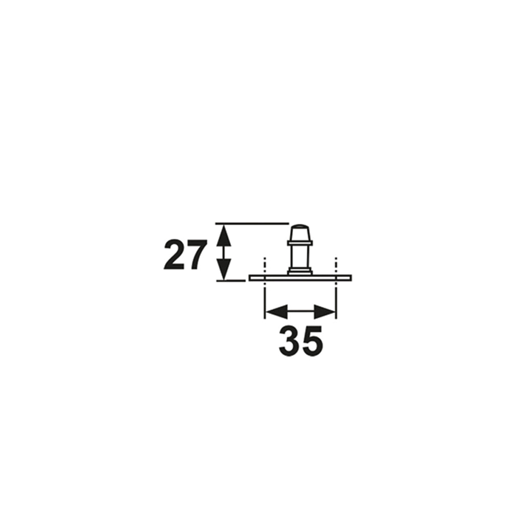 Technische tekening AXA Uitzetterpen Habilis HL