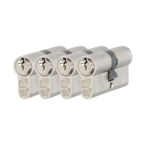 S2 veiligheidscilinder S6 SKG** 4 gelijksluitend