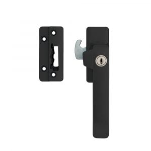 AXA 3329 raamsluiting SKG* met sleutel Rechts Zwart