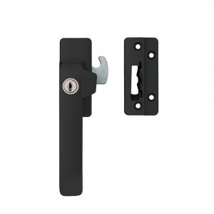 AXA 3329 raamsluiting SKG* met sleutel Links Zwart