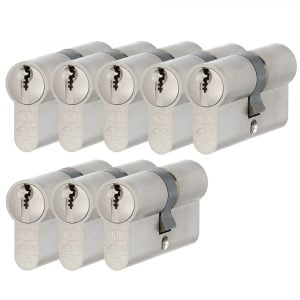 DOM veiligheidscilinder Plura SKG** 8 gelijksluitend