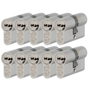 S2 veiligheidscilinder F6 SKG** 10 gelijksluitend