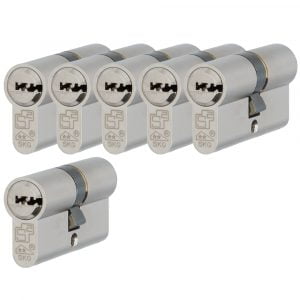 S2 veiligheidscilinder F6 SKG** 6 gelijksluitend