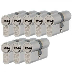 S2 veiligheidscilinder F6 SKG** 8 gelijksluitend